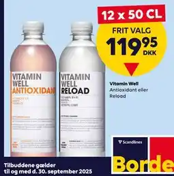 BorderShop Vitamin Well, DKK 119.95 tilbud