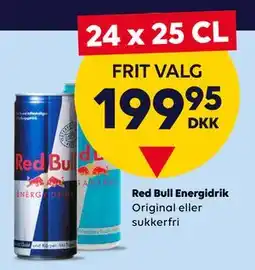 BorderShop Red Bull Energidrik, DKK 199.95 tilbud