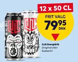 BorderShop Cult Energidrik, DKK 79.95 tilbud