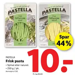 Lidl PASTELLA Frisk pasta tilbud