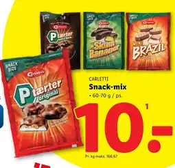 Lidl CARLETTI Snack-mix tilbud