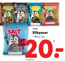 Lidl TOMS Slikposer tilbud