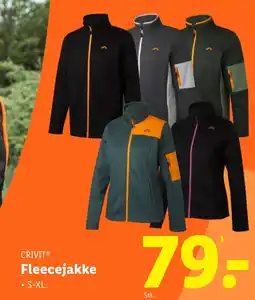 Lidl CRIVITⓇ Fleecejakke tilbud