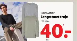 Lidl ESMARA MEN® Langærmet trøje tilbud