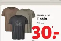 Lidl ESMARA MEN® T-shirt tilbud