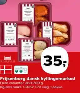 Kvickly Frijsenborg dansk kyllingemarked tilbud