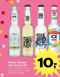 Kvickly Mokai, Shaker eller Smirnoff tilbud
