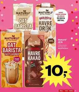 Kvickly Naturli Drik tilbud