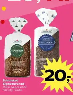 Kvickly Schulstad Signaturbrød tilbud