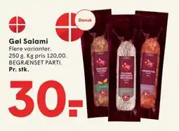 SPAR Gøl Salami, DKK 30 tilbud