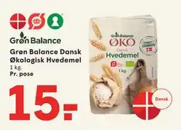 SPAR Grøn Balance Dansk Økologisk Hvedemel, DKK 15 tilbud