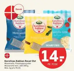 SPAR Karolines Køkken Revet Ost, DKK 14 tilbud