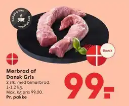 SPAR Mørbrad af Dansk Gris, DKK 99 tilbud