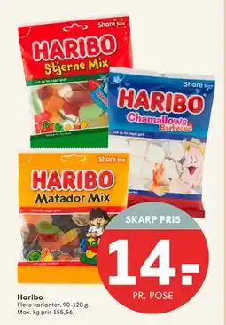 SPAR Haribo, DKK 14 tilbud