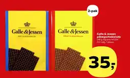 Kvickly Galle & Jessen pålægschokolade tilbud