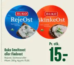 Min Købmand Buko Smelteost eller Flødeost, DKK 15 tilbud