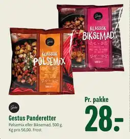 Min Købmand Gestus Panderetter, DKK 28 tilbud