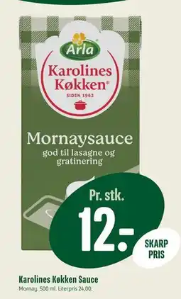 Min Købmand Karolines Køkken Sauce, DKK 12 tilbud