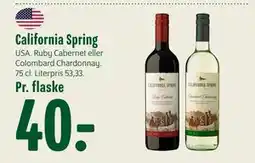 Min Købmand California Spring, DKK 40 tilbud