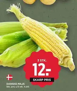MENY DANSKE MAJS, DKK 12 tilbud