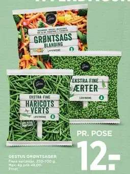 MENY GESTUS GRØNTSAGER, DKK 12 tilbud