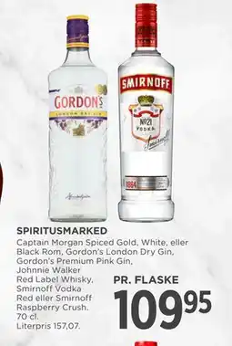 MENY SPIRITUSMARKED, DKK 109.95 tilbud