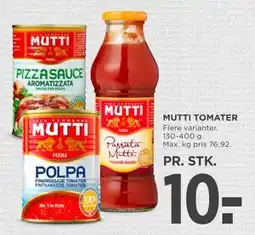 MENY MUTTI TOMATER, DKK 10 tilbud