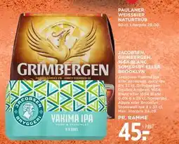 MENY JACOBSEN, GRIMBERGEN, 1664 BLANC, SOMERSBY ELLER BROOKLYN, DKK 45 tilbud