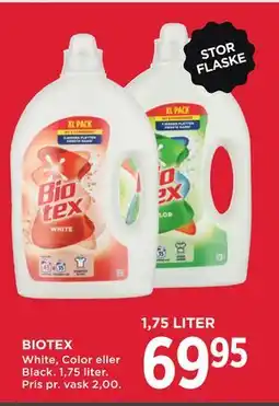 MENY BIOTEX, DKK 69.95 tilbud