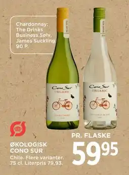 MENY ØKOLOGISK CONO SUR, DKK 59.95 tilbud