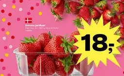 Kvickly Danske jordbær tilbud