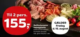 Kvickly Delikatessens tapasplatte tilbud