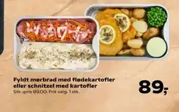 Kvickly Fyldt mørbrad med flødekartofler tilbud