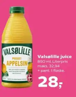Kvickly Valsølille juice tilbud
