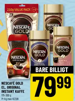 Løvbjerg NESCAFÉ Gold el. original instant kaffe tilbud