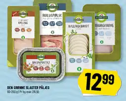 Løvbjerg Den Grønne slagter pålæg tilbud