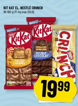 Løvbjerg Kit Kat el. Nestlé crunch tilbud