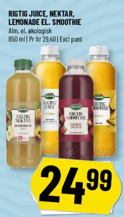 Løvbjerg Rigtig juice, Nektar, lemonade el. smoothie tilbud