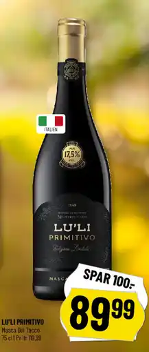 Løvbjerg LU'LI Primitivo tilbud
