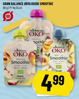 Løvbjerg Grøn Balance økologisk smoothie tilbud