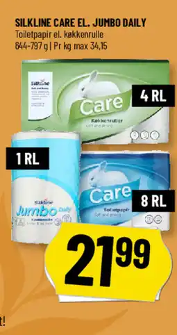 Løvbjerg Silkline Care el. jumbo daily tilbud
