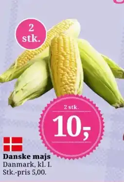 Dagli'Brugsen Danske majs tilbud