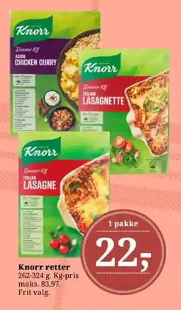 Dagli'Brugsen KNORR retter tilbud