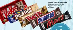 Dagli'Brugsen Nestlé eller Mars barer tilbud