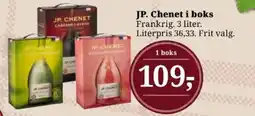 Dagli'Brugsen JP. Chenet i boks tilbud