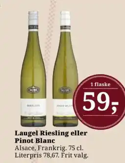 Dagli'Brugsen Laugel Riesling eller Pinot Blanc tilbud