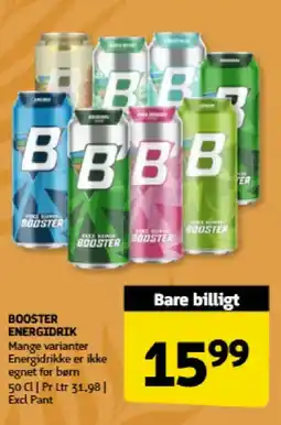Løvbjerg Booster energidrik tilbud