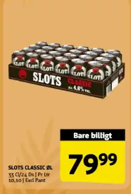 Løvbjerg Slots classic øl tilbud