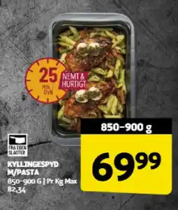 Løvbjerg Kyllingespyd m/pasta tilbud