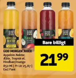Løvbjerg GODMORGEN Juice tilbud